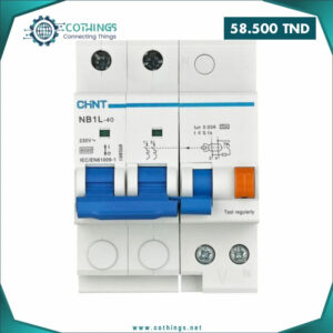 disjoncteur differentiel nbl p a ma courbe c protection bipolaire