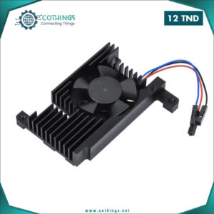dissipateur thermique aluminium noir cm raspberry pi b b b