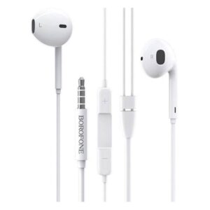 ÉCOUTEURS FILAIRE BOROFONE BM &# Blanc