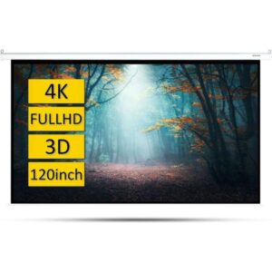 ecran de projection overmax pouces