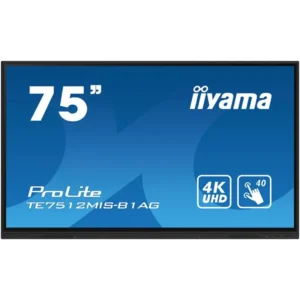 Ecran interactif IIYAMA ” K UHD IPS HZ Noir
