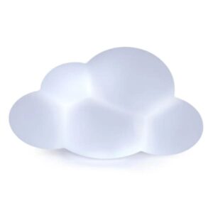 enceinte haut parleur sans fil bigben nuage lumineuse blanc btlswcloud