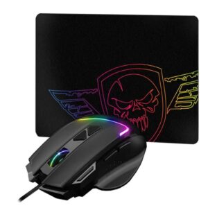 ENSEMBLE SOURIS ET TAPIS GAMER SPIRIT OF GAMER PRO M RGB &# NOIR