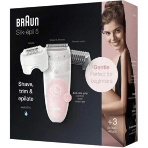 epilateur rechargeable serie wet dry silk epil braun ses