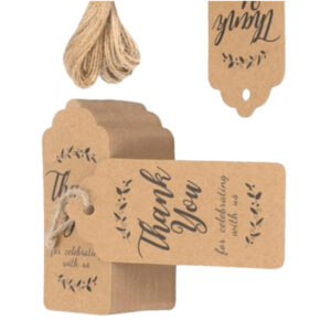 etiquettes kraft personnalisables