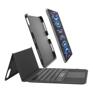 etui clavier pro avec support pour ipad air et noir bbzfr v