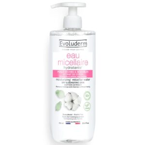 evoluderm agua micelar pieles secas y sensibles ml