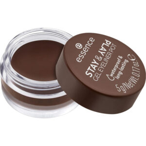 eyeliner gel pot long lasting waterproof brown