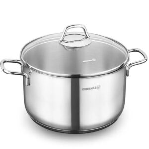 faitout korkmaz perla a cm inox