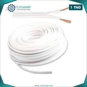 fil electrique domestique h vh h meplat x mm blanc metre cothings