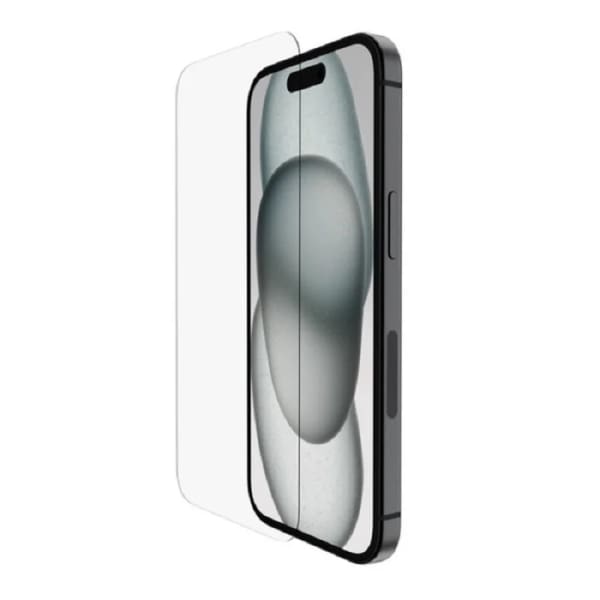 Film De Protection Belkin Screenforce En Verre Trempé Pour Iphone 16,15,14 Pro (SFA099ec) 1 film de protection belkin screenforce en verre trempe pour iphone pro sfaec