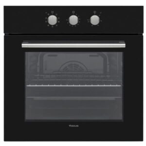 four encastrable electrique focus l ventile noir f b