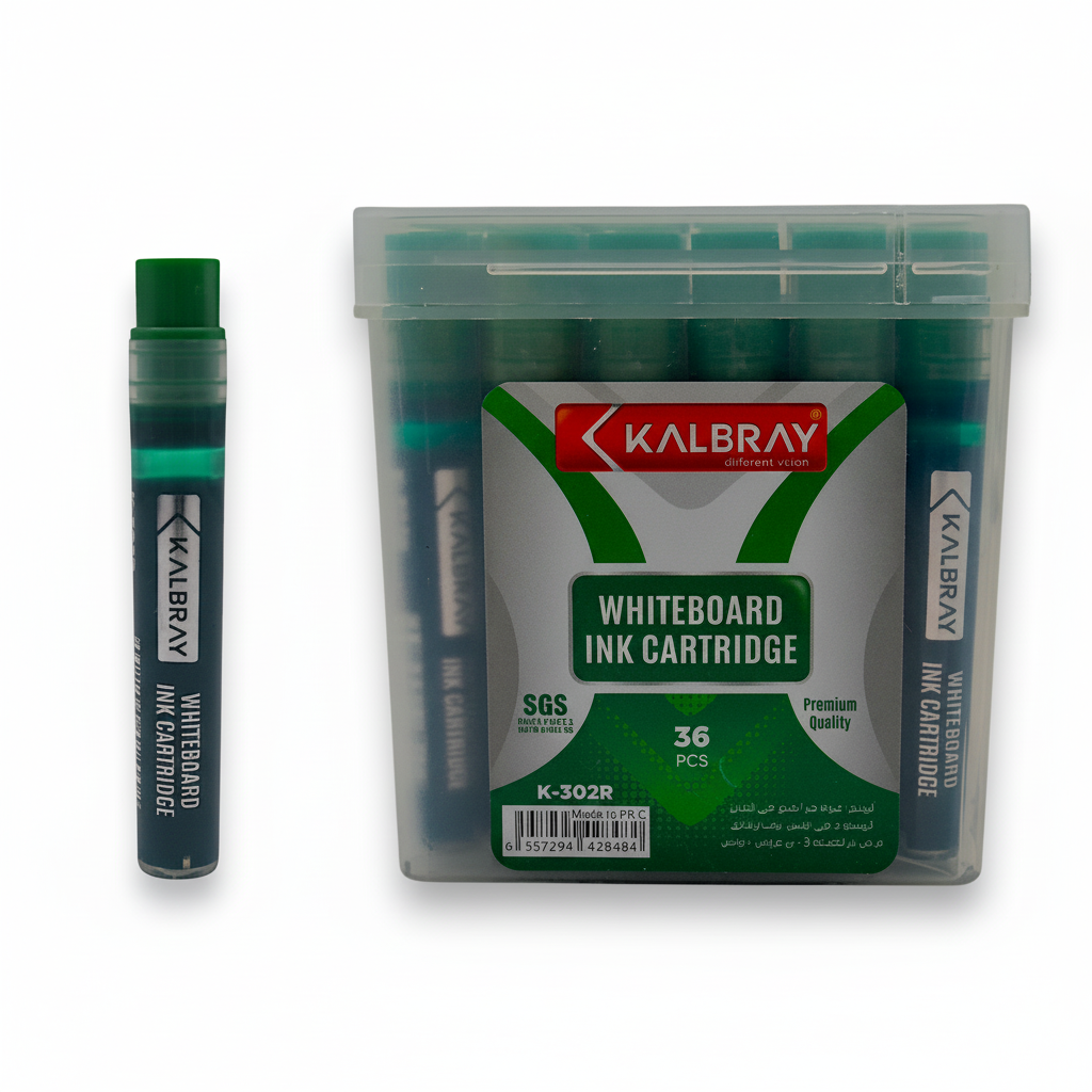 RECHARGE MARQUEUR TABLEAU KALBRAY K-302R VERT 1 freepik amelorer la qualiter de limage