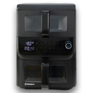 friteuse sans huile westinghouse duo verticale w noir