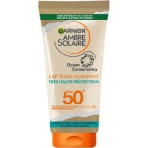 garnier ambre solaire lait fluide hydratant spf