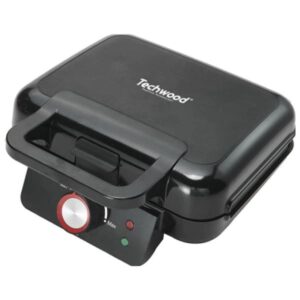 gaufrier et appareil a panini en techwood w noir tgc