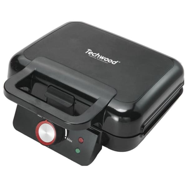 Gaufrier et appareil à panini 3en1 TECHWOOD 1000W Noir (TGC-1366) 1 gaufrier et appareil a panini en techwood w noir tgc