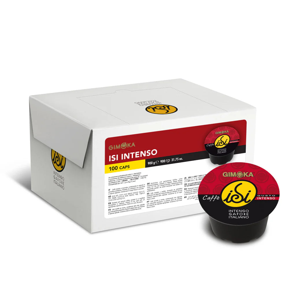 Gimoka Intenso Box 100 Capsules Compatibles Lavazza Blue 1 gimoka intenso capsule compatibili lavazza blue