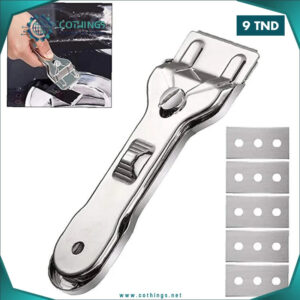 grattoir aluminium mm lames cothings