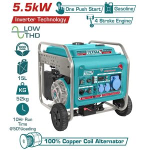 groupe electrogene inverter total kw essence portable tp