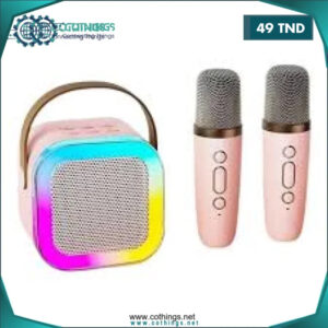 haut parleur bluetooth fj dw rechargeable micro fil karaoke cothings
