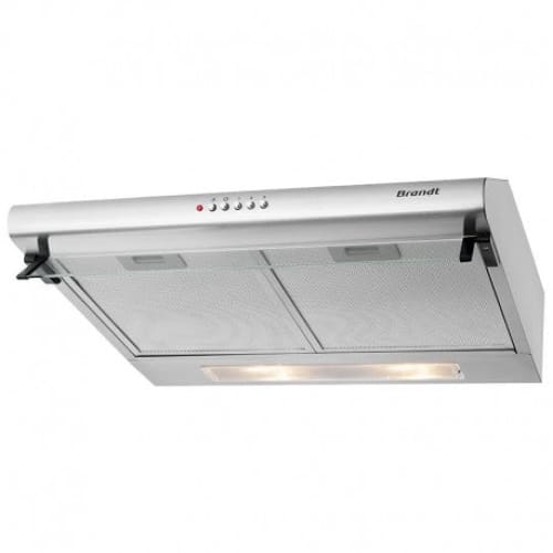 Hotte casquette BRANDT 60 Cm Inox (BHC6601X) 1 hotte casquette brandt cm inox bhcx