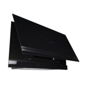 hotte decorative montblanc cm noirhdpb