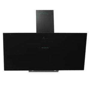 hotte decorative montblanc cm noir en verre hmidgtbl