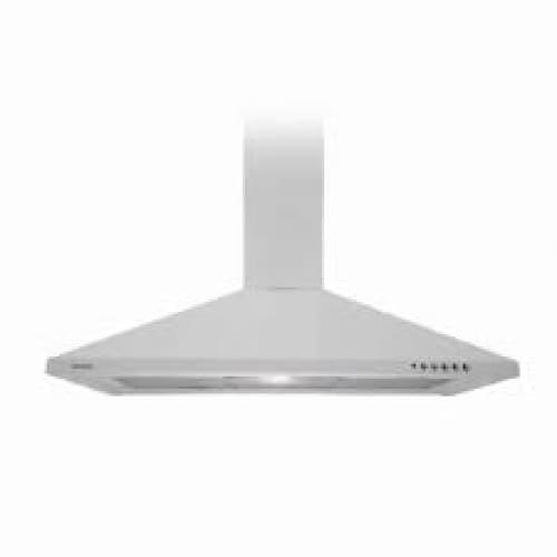Hotte pyramide FOCUS 90 Cm Blanc & inox (F.905W) 1 hotte pyramide focus cm blanc inox f w