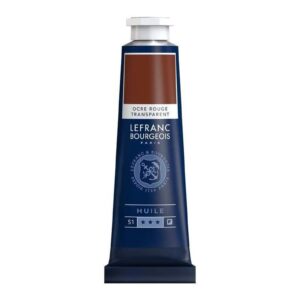 huile fine ml ocre rouge transparent beaux arts