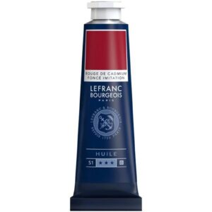 huile fine ml rouge de cadmium fonce imitation beaux arts