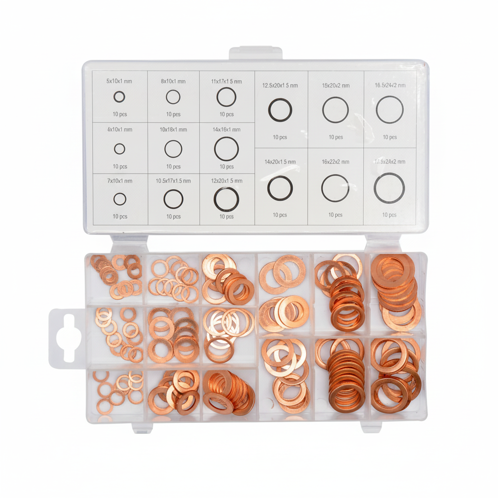 ASSORTIMENT 150 RONDELLES EN CUIVRE YATO YT-06871 1 image edde d a ae fef