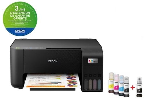 Epson EcoTank L3210 – Imprimante (3en1) Couleur 1 Epson EcoTank L – Imprimante (en) Couleur