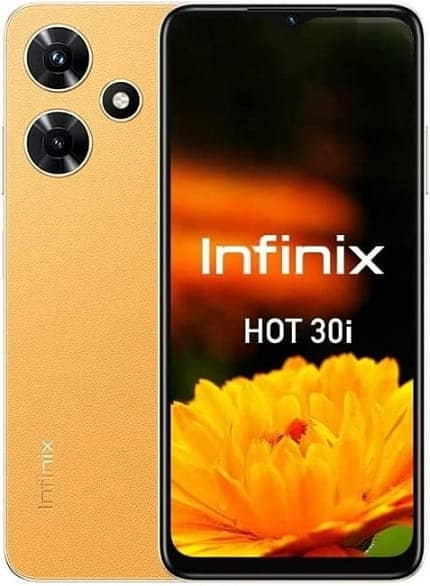Hot 30i (8+128Go)- Smartphone Infinix Gold 1 Hot i (+Go) Smartphone Infinix Gold