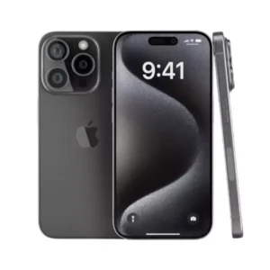 iPhone Pro Go Titane Noir