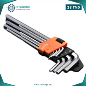 jeu cles hexagonales extra longues harden cothings