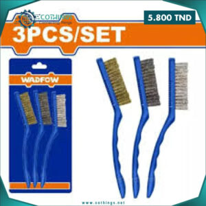 jeu brosse metal laiton nylon pcs wadfow cothings