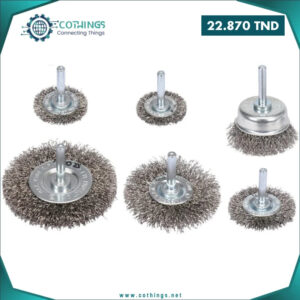 jeu brosse rotative inox pcs cothings