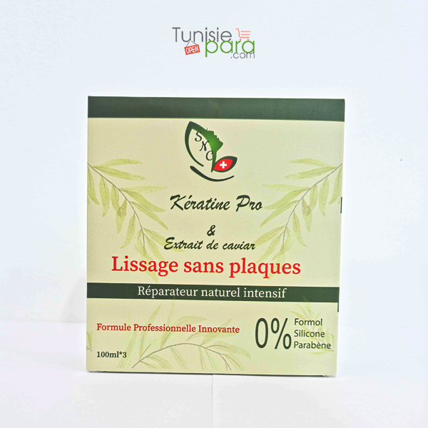 SNC kit de Lissage Naturel Sans Plaques – Kératine Pro 100ml 1 kertine png