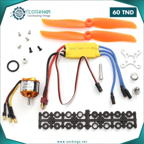 Moteur Avion Rc Moteur Brushless A2212 2200KV Pour Avion RC - Complet Moteur Avion Rc Moteur Brushless A2212 2200KV Pour Avion RC - Complet
