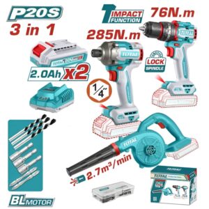 kit outillage en sans fil v ps tosli total