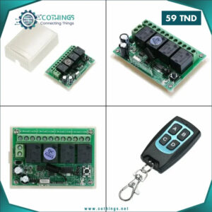 kit telecommande fil mhz dc v ch cothings