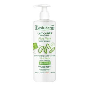 lait de corps hydratant evoluderm aloe vera