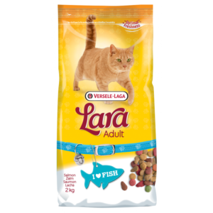 lara cat adult fish croquettes pour chat adulte au saumon