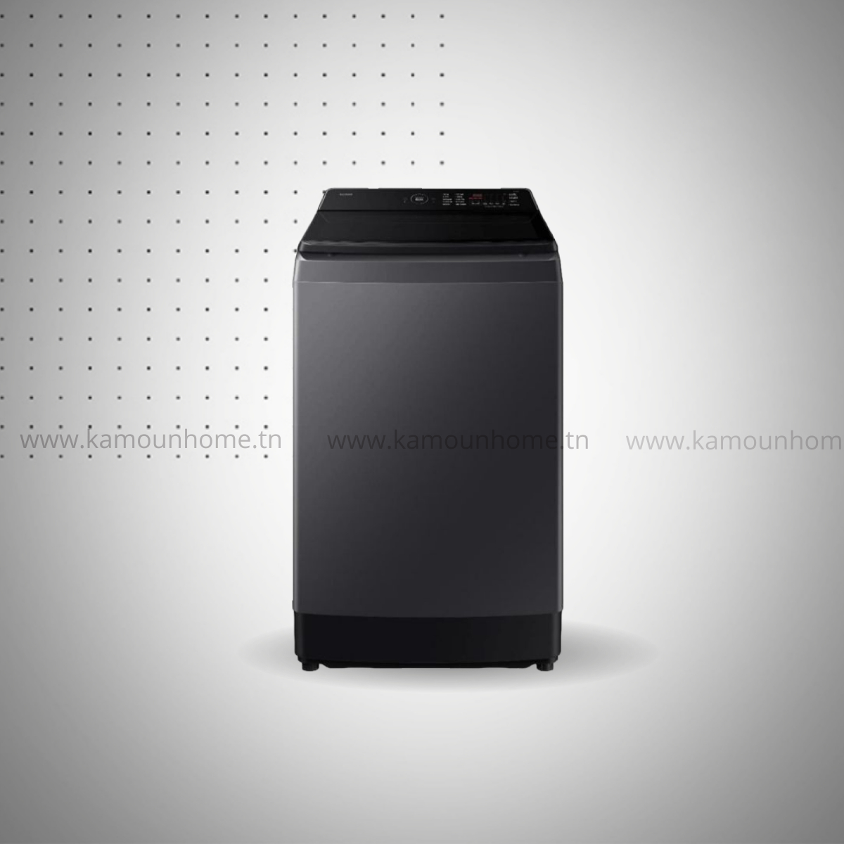 Machine à Laver Top Samsung WA80F13S5CNQ Smart 13Kg Noir 1 Machine à Laver Top Samsung WAFSCNQ Smart Kg Noir