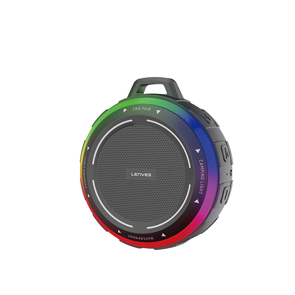 Baffle Bluetooth Lenyes S223 1 lenyes s rgb isikli aski aparatli mini bluetooth speaker hoparlor v bluetooth speaker lenyes B