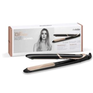 lisseur cheveux babyliss super smooth noir dore ste