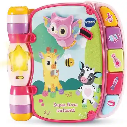 Livre enchanté des baby Loulous rose VTech 1 livres des baby Loulous rose Vtech webp