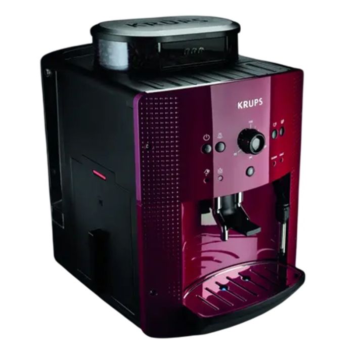 Krups Espresso Full Auto Essential Picto Rouge 1 machine a cafe expresso krups ea l rouge