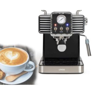 machine a cafe expresso livoo l w inox dodn